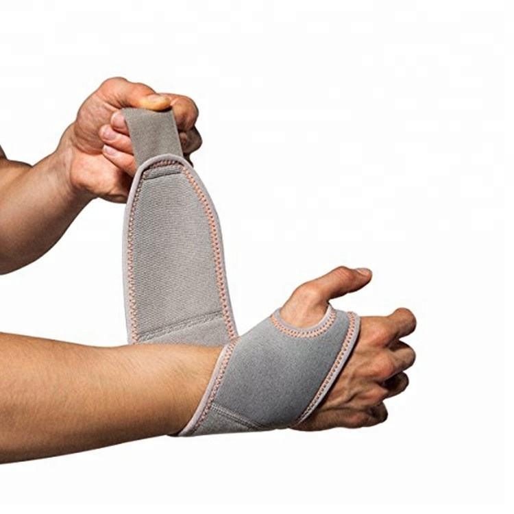 Customized sales High Quality neoprene adjustable wrist brace wrist support (2)