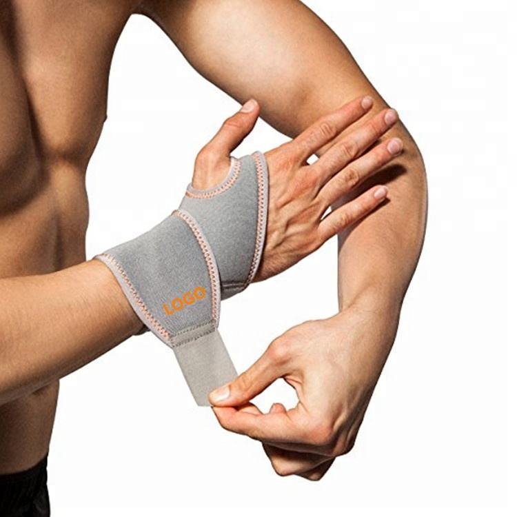 Customized sales High Quality neoprene adjustable wrist brace wrist support (3)